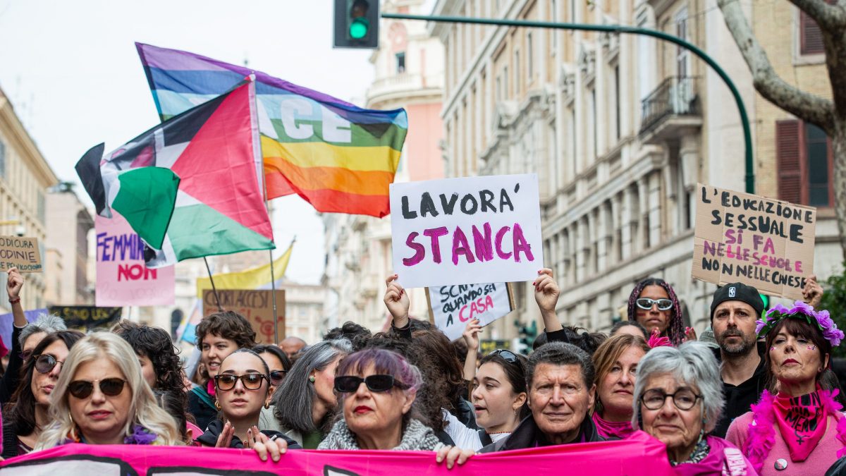 La manifestazione dello scorso anno a Roma.