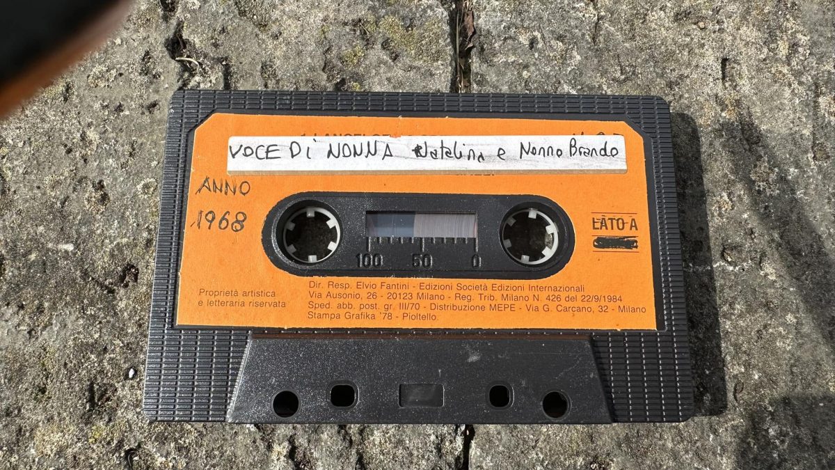 La foto della musicassetta, dal gruppo di quartiere "Montesacro –Talenti (III municipio) Gruppo Aperto – L’originale"