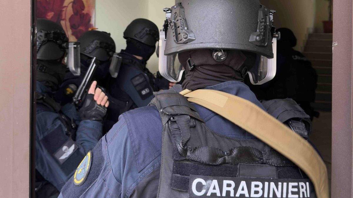 I carabinieri in azione