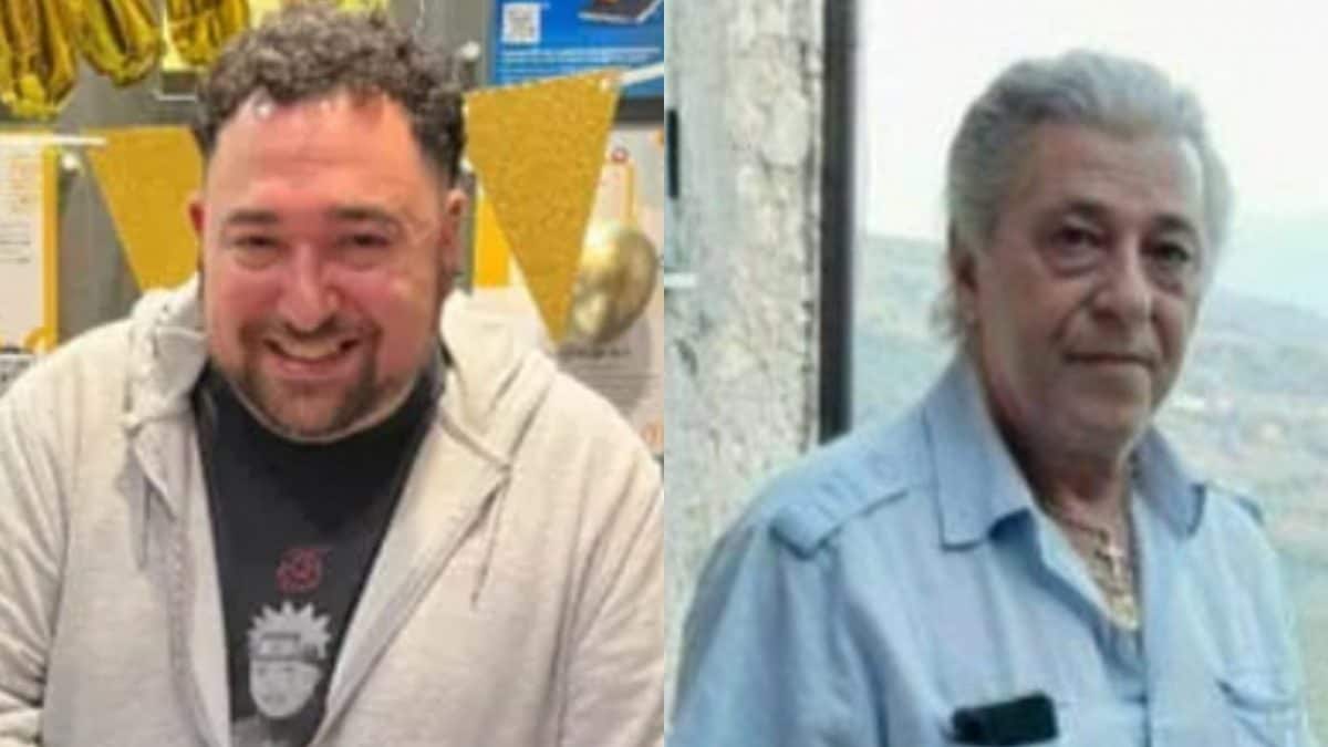 A sinistra Alessio Ardovini, a destra il padre Giovanni Battista.