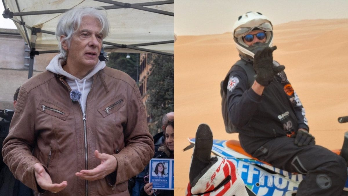 A sinistra Pietro Orlandi, a destra Vittorio Baioni.