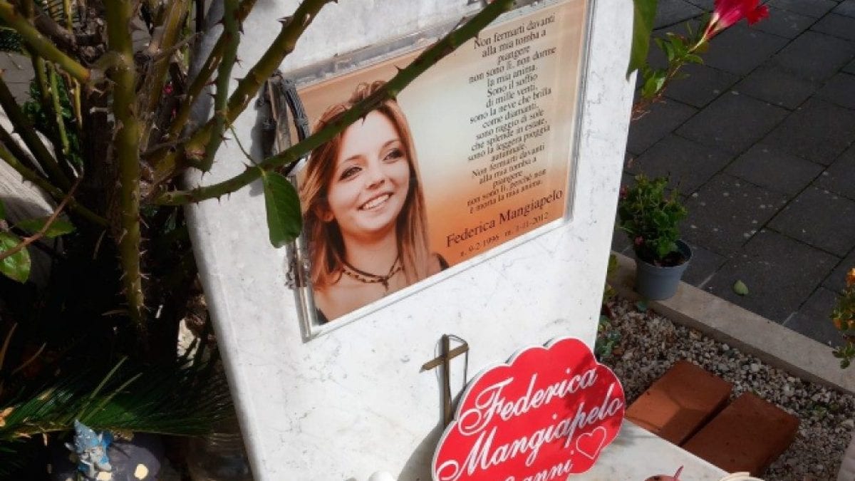 La tomba di Federica Mangiapelo
