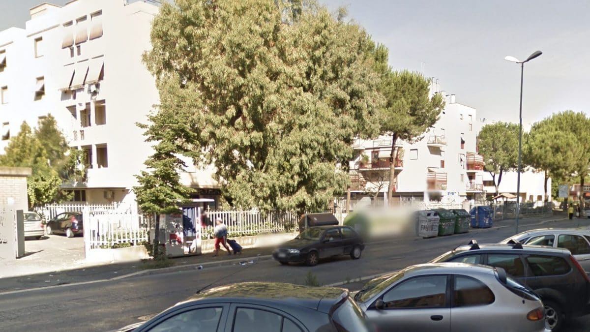 Via Amico Aspertini a Roma (Foto da Google Maps)