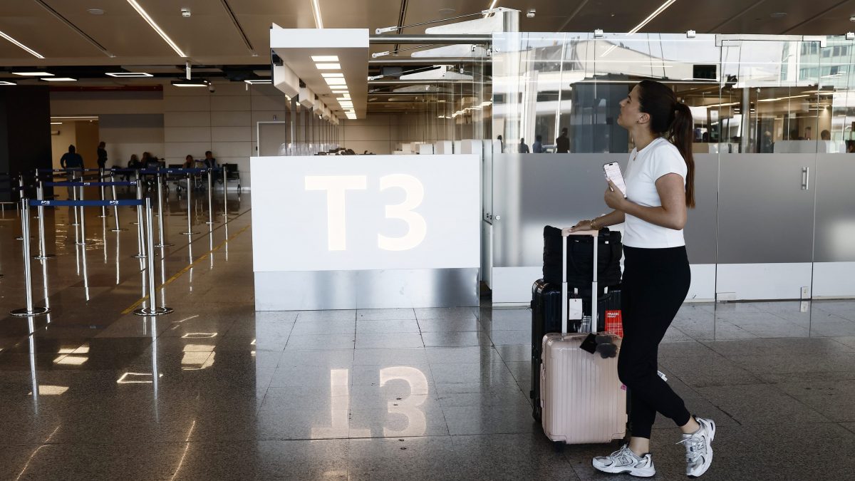 Il terminal 3 dell’aeroporto Leonardo da Vinci di Roma–Fiumicino