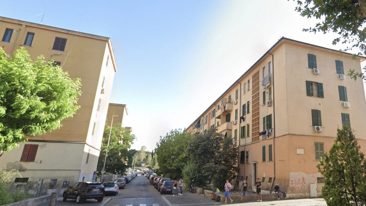 Case popolari dell’Ater Roma a Quarticciolo
