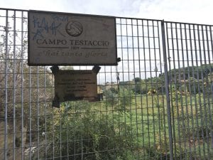 Campo Testaccio, via alla riqualificazione: si inizia dall’ex palestra di via Caio Cestio