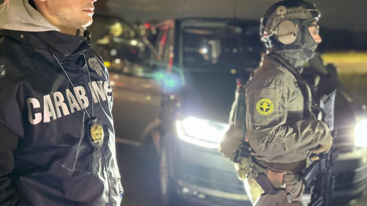 I carabinieri in azione il 5 dicembre 2025