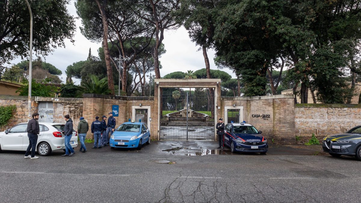 L’ingresso della Casa del Jazz.