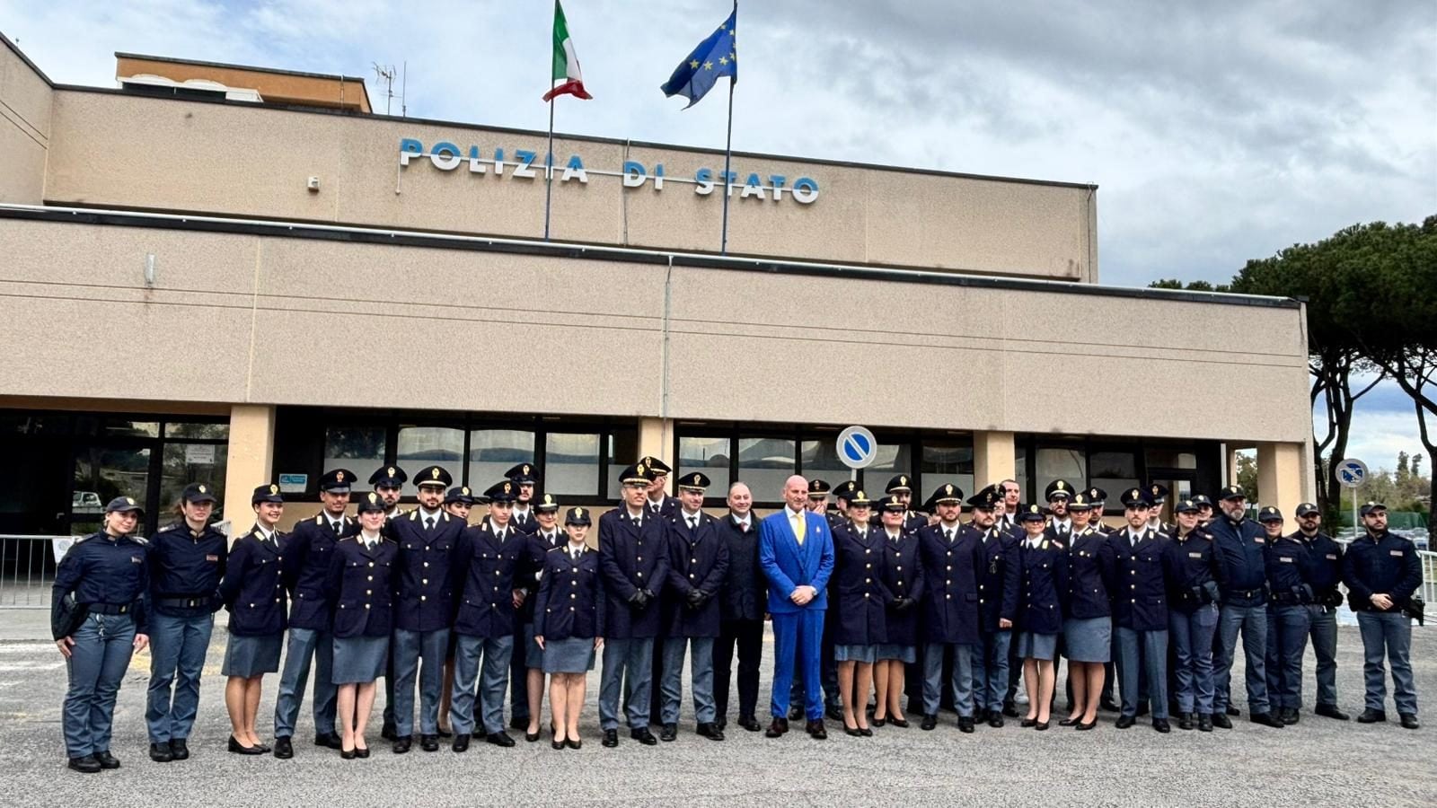 Il questore di Roma Roberto Massucci al Distretto Casilino