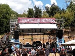 Il numero due della Guardia di Finanza Buratti: “Il Forte Prenestino esempio di inclusione sociale”