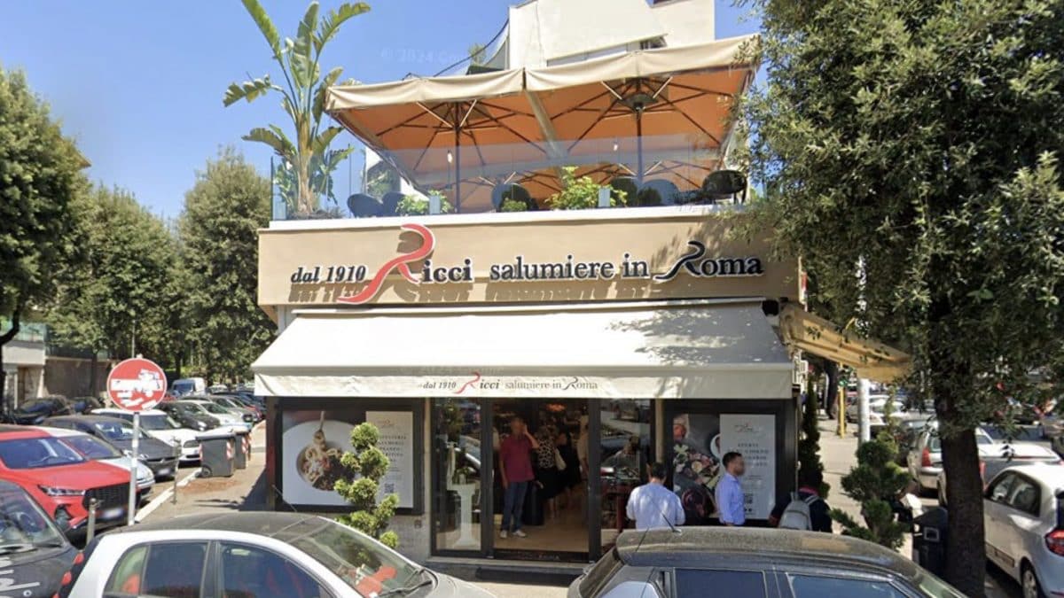 La sede a piazzale Adriatico di Ricci, salumerie dello stesso gruppo di Cavalletti (da Google Maps)