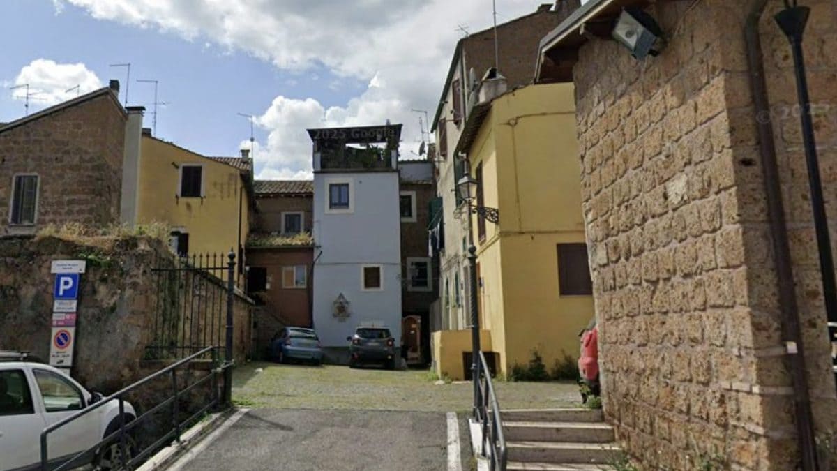 Via di Corte e Civita Castellana (foto da Google Maps)