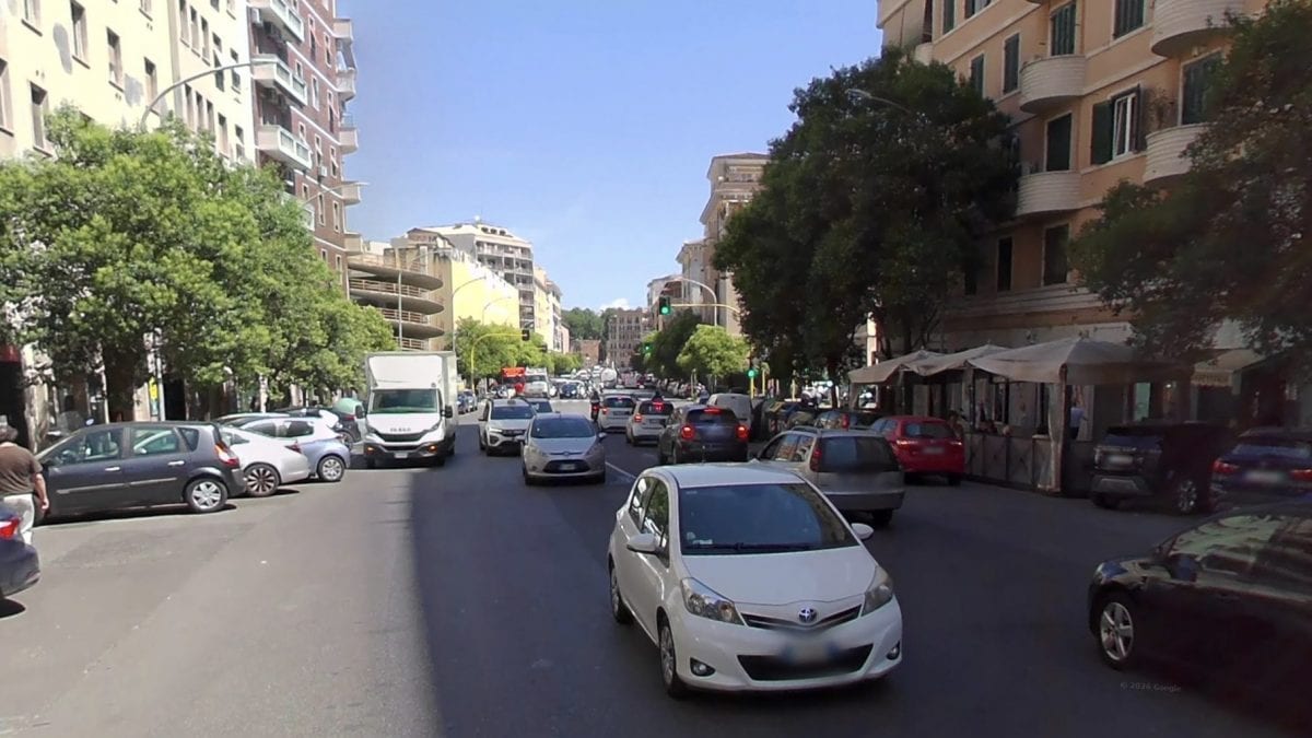 Via Magnagrecia a Roma (da Google Maps)