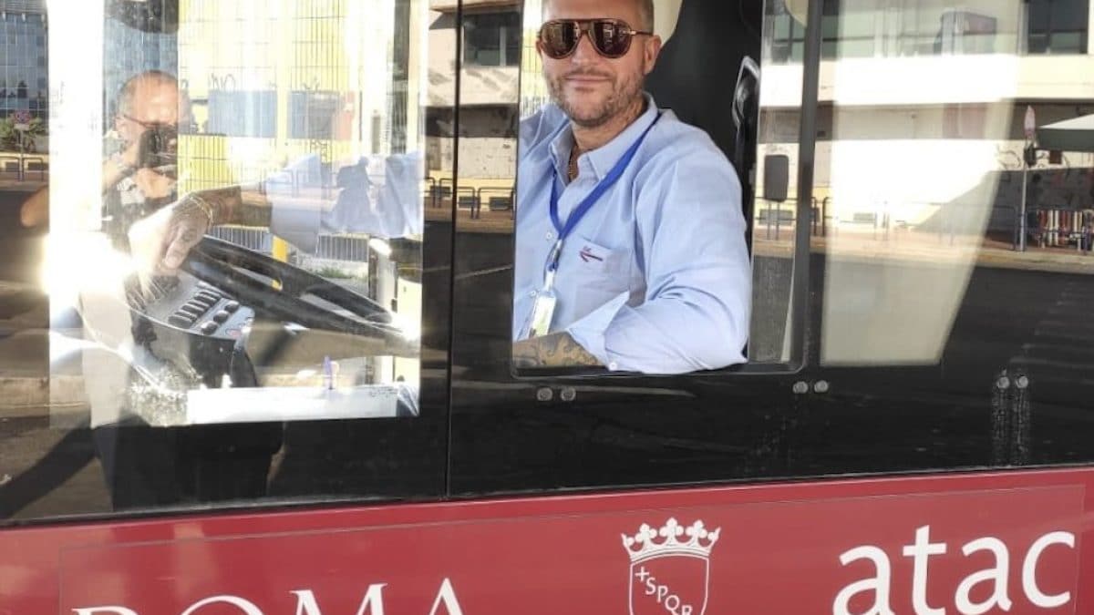 Carlos D’Alessandro quando ha lavorato come interinale per Atac