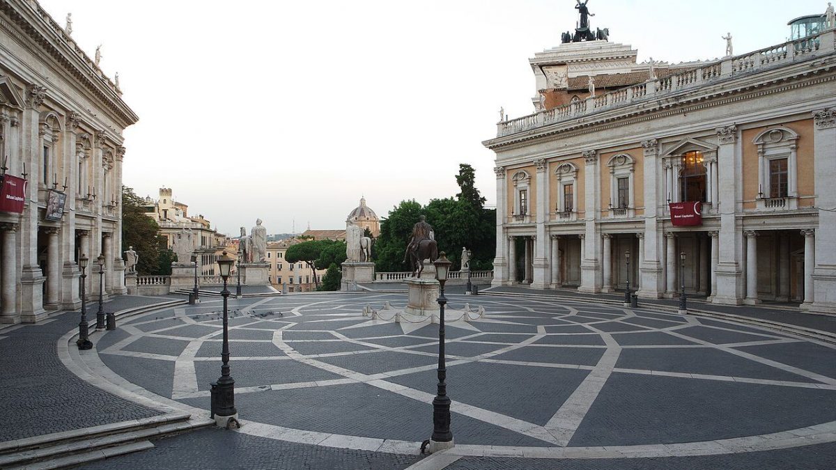 Piazza del Campidoglio a Roma