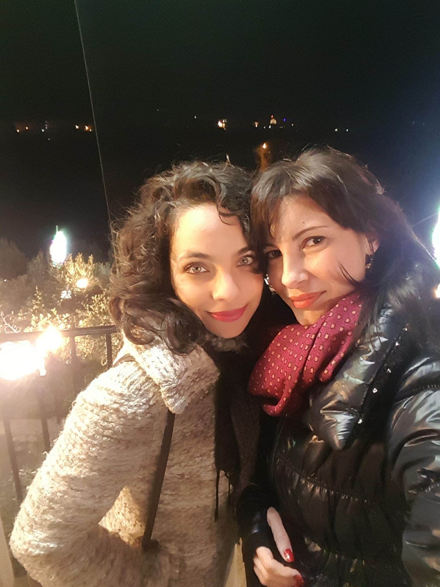 Maria Grazia e la cugina Rosaria.