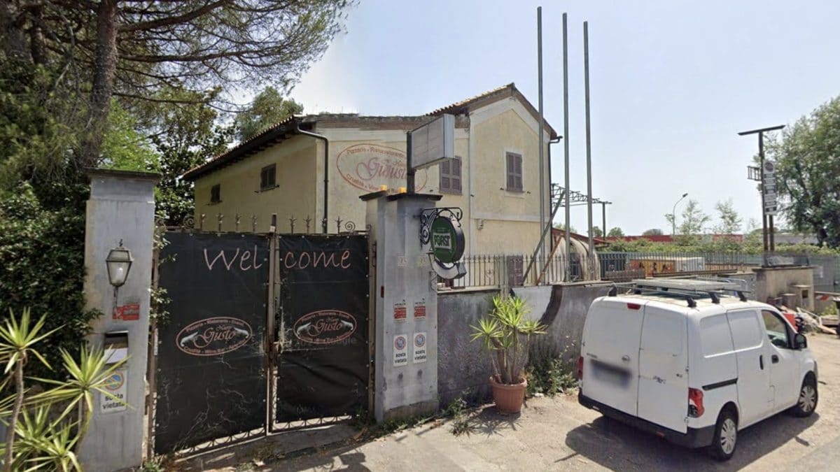 Il ristorante Nuovo Gusto sequestrato dalla polizia locale di Roma (Foto da Google Maps)