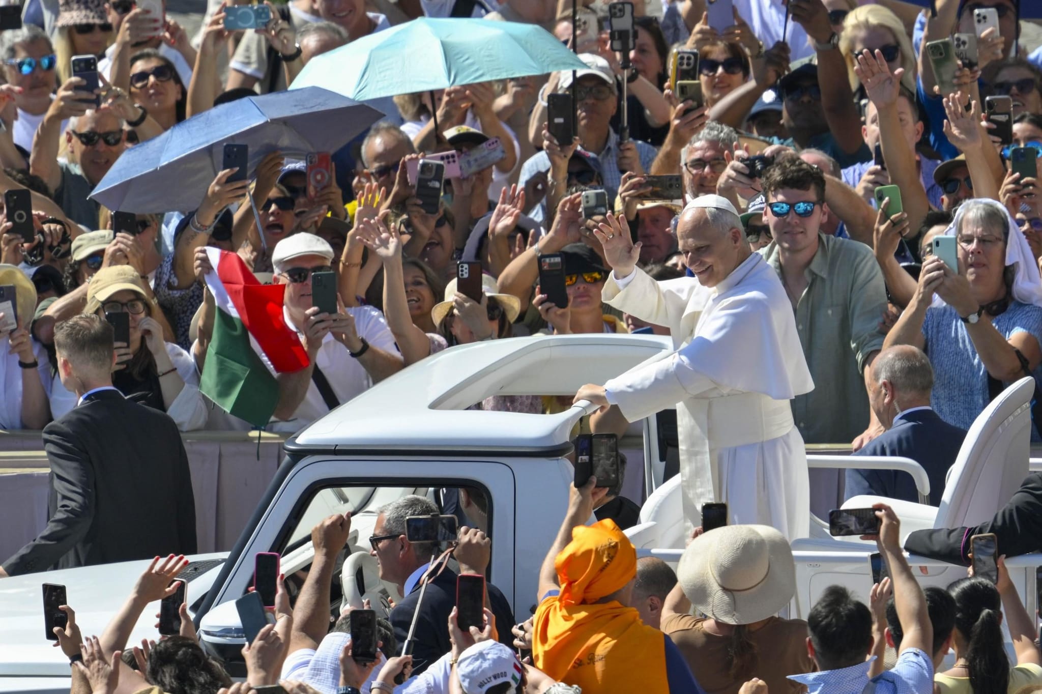 Papa Leone XIV in udienza generale in Vaticano