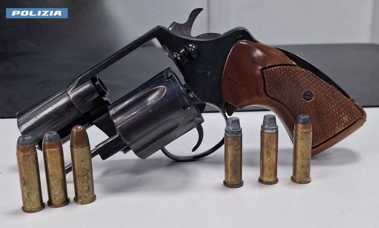 La pistola calibro 38 special