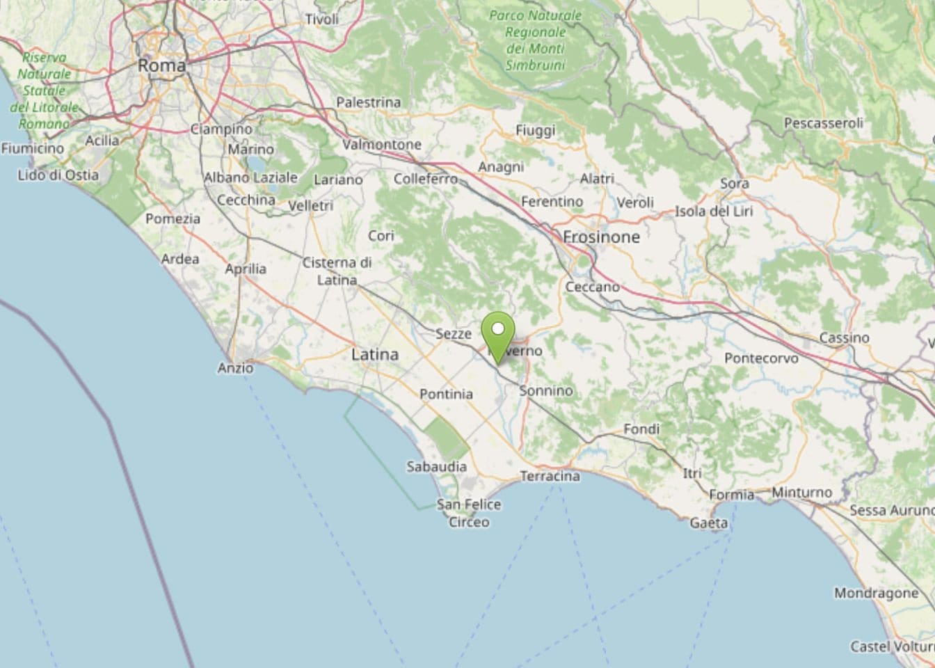Trema la terra nel Lazio: scossa di magnitudo 2 a Priverno, residenti inquieti