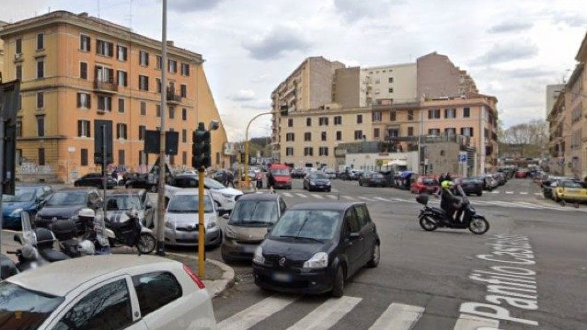 L’incrocio tra via Ettore Rolli e via Castaldi (Immagine da Google Maps)