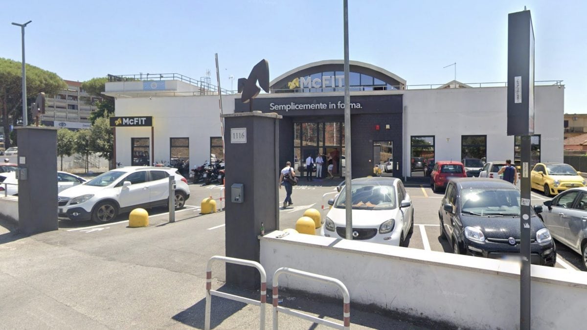 La palestra McFit di via Casilina 1116 a Torre Maura, Roma