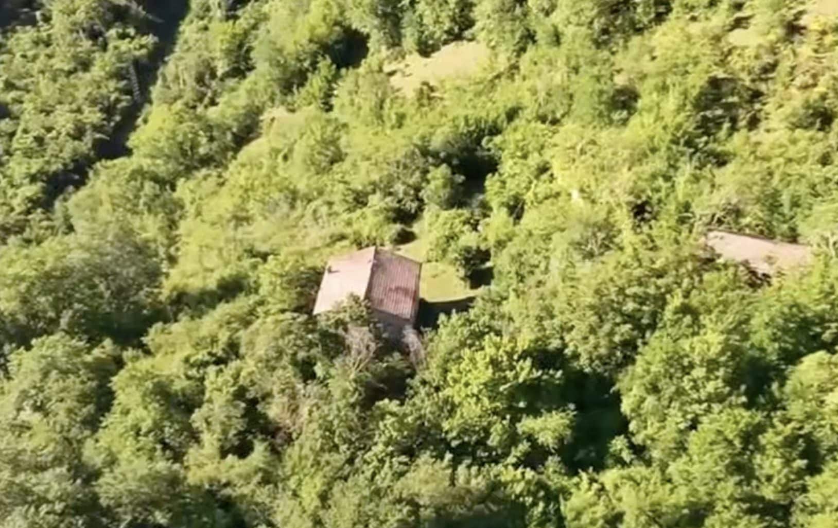 Il casolare di Vicovaro dove si sono riuniti gli anarchici