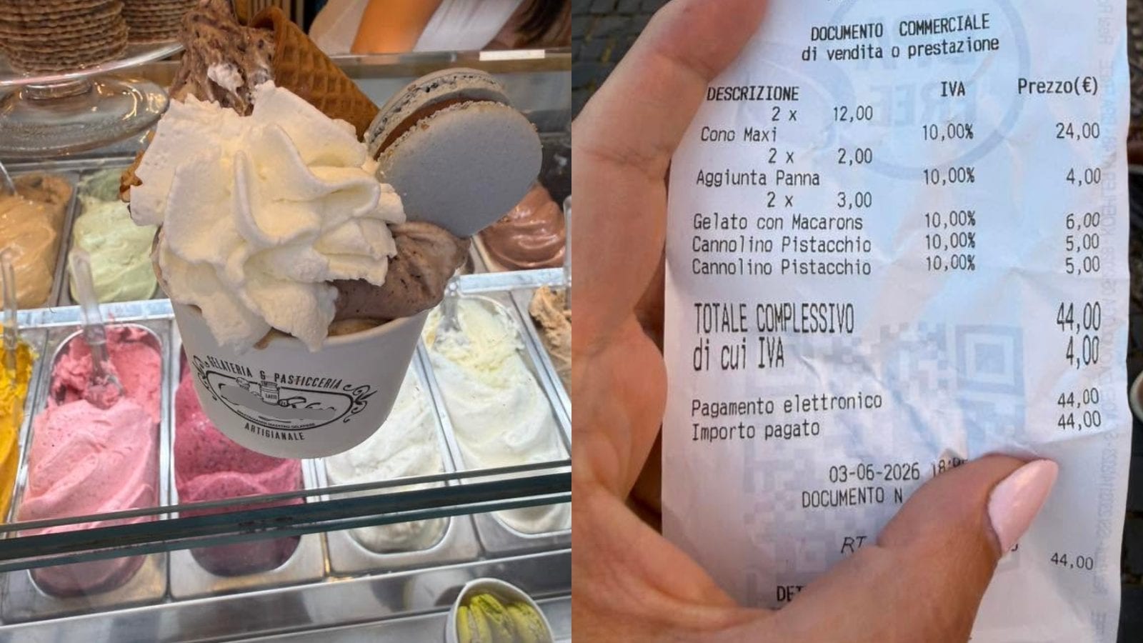 Gelati a 44 euro: come il caso sconvolge il turismo romano e cosa fare per evitare truffe