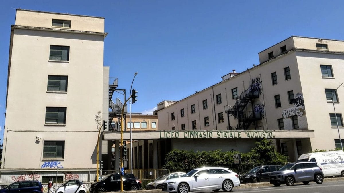 Il liceo Augusto di Roma (Foto da Google Maps)