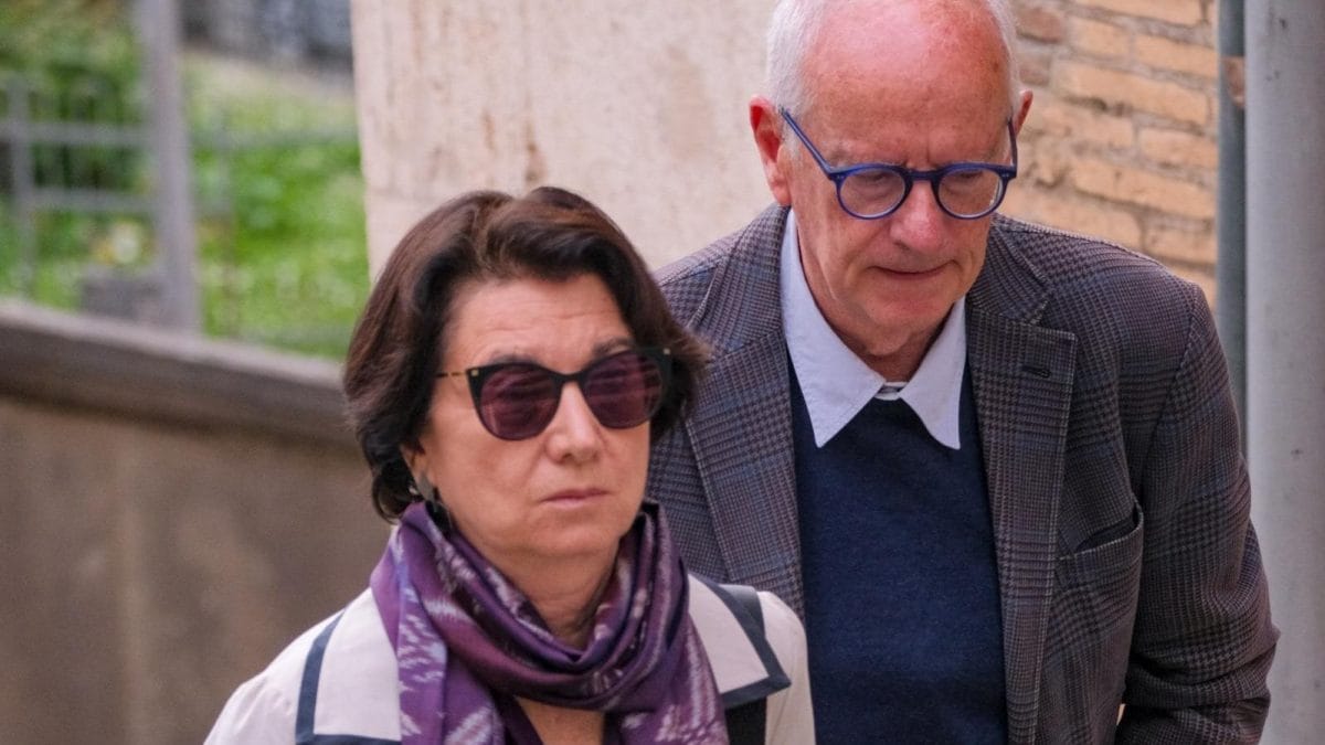La ministra Roccella e il marito Luigi Cavallari.