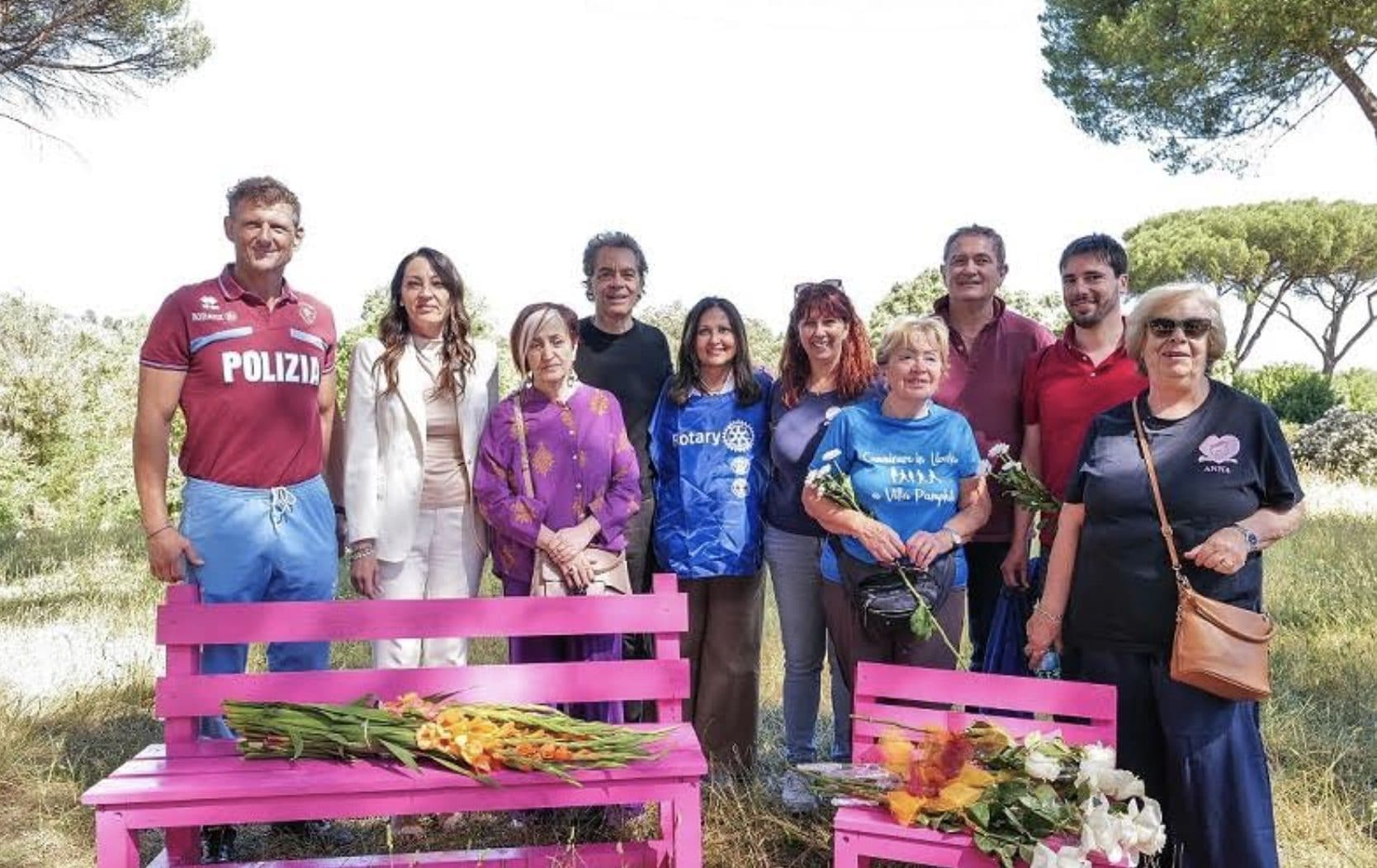 L’iniziativa in ricordo di Anastasia e Andromeda a Villa Pamphili con la partecipazione della Polizia di Stato