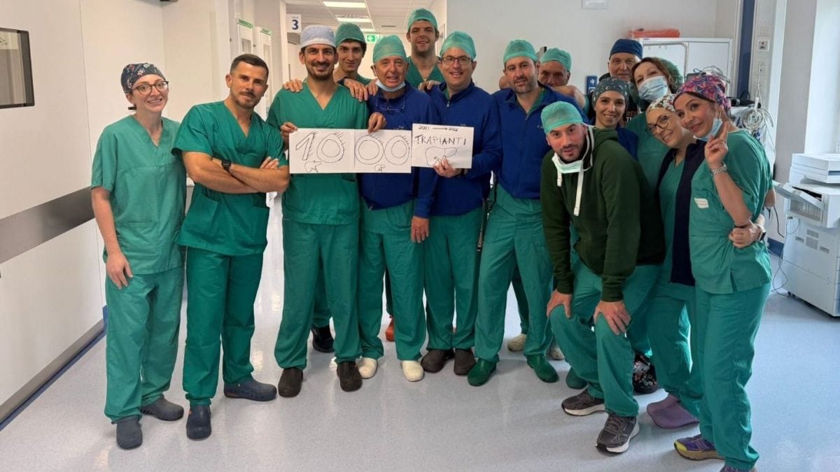L’equipe medica dell’ospedale San Camillo–Forlanini