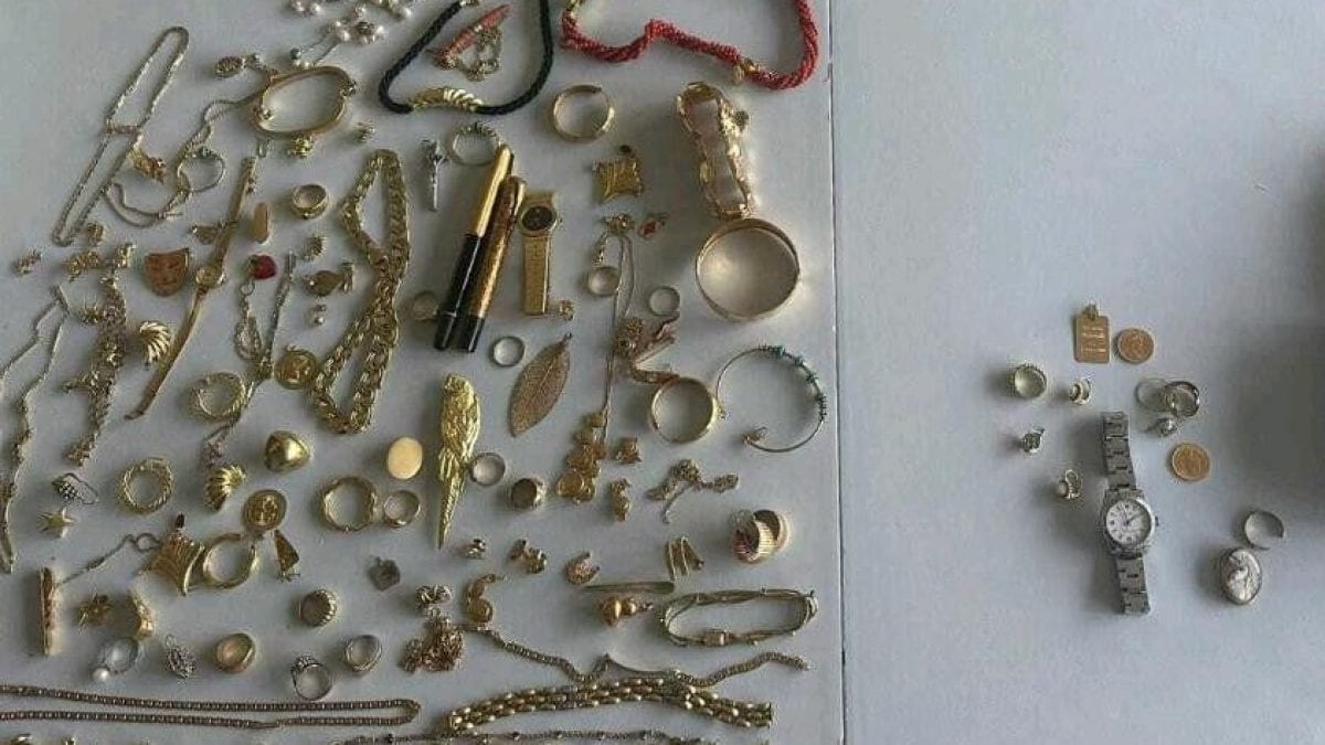 La refurtiva sequestrata dalla polizia
