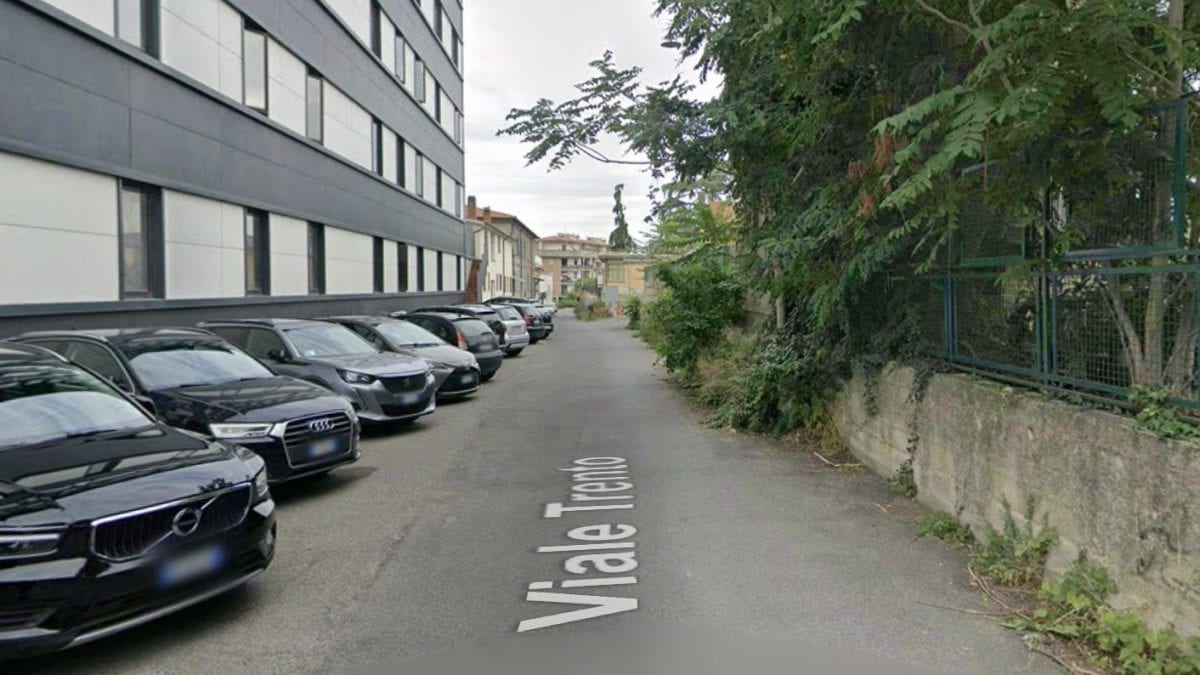 Viale Trento a Viterbo (Foto da Google Maps)