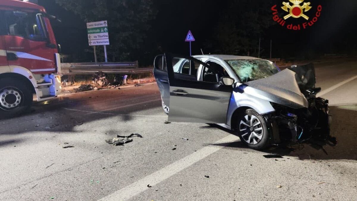 L'incidente a Roma Nord di questa notte