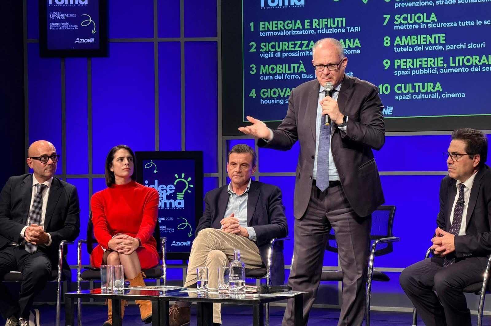 Azione mette il programma al centro: la trattativa su Roma 2027 passa dalla concretezza