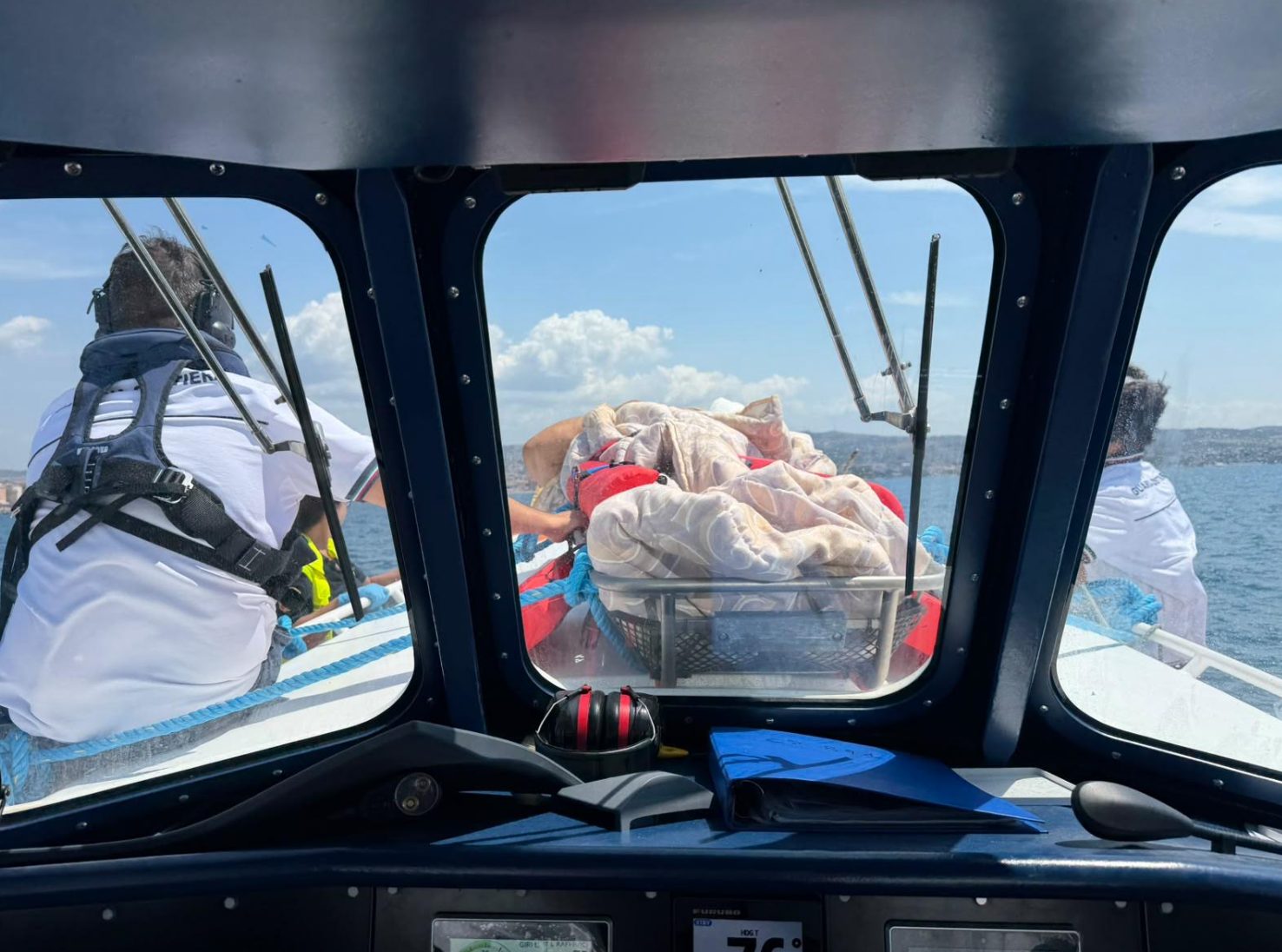L'operazione di guardia costiera e Ares 118