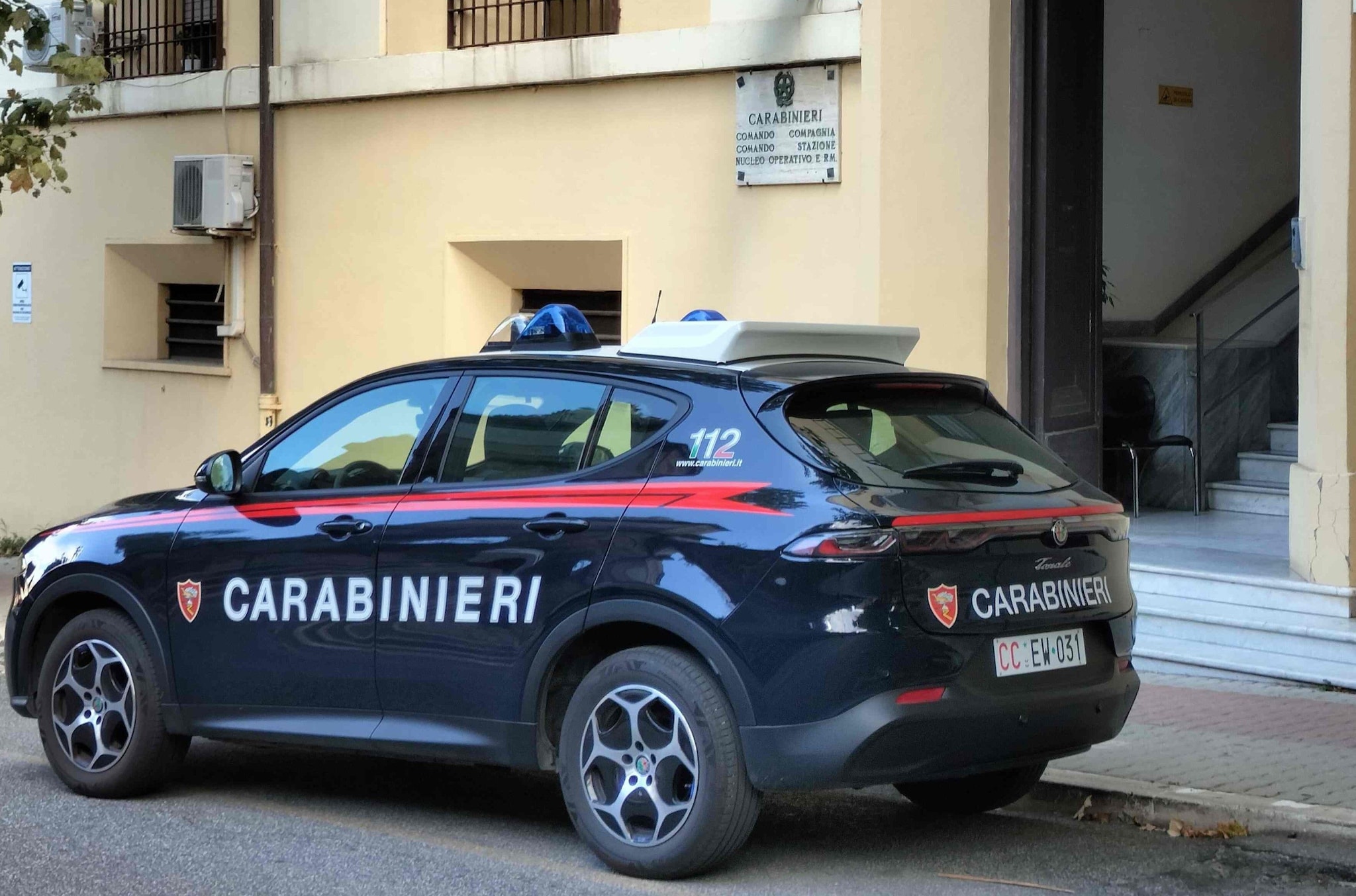 I carabinieri di Civitavecchia.