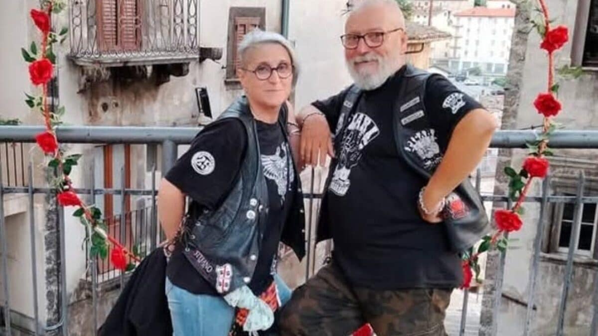 Giampiero Colasanti e la moglie Daniela Bellanca