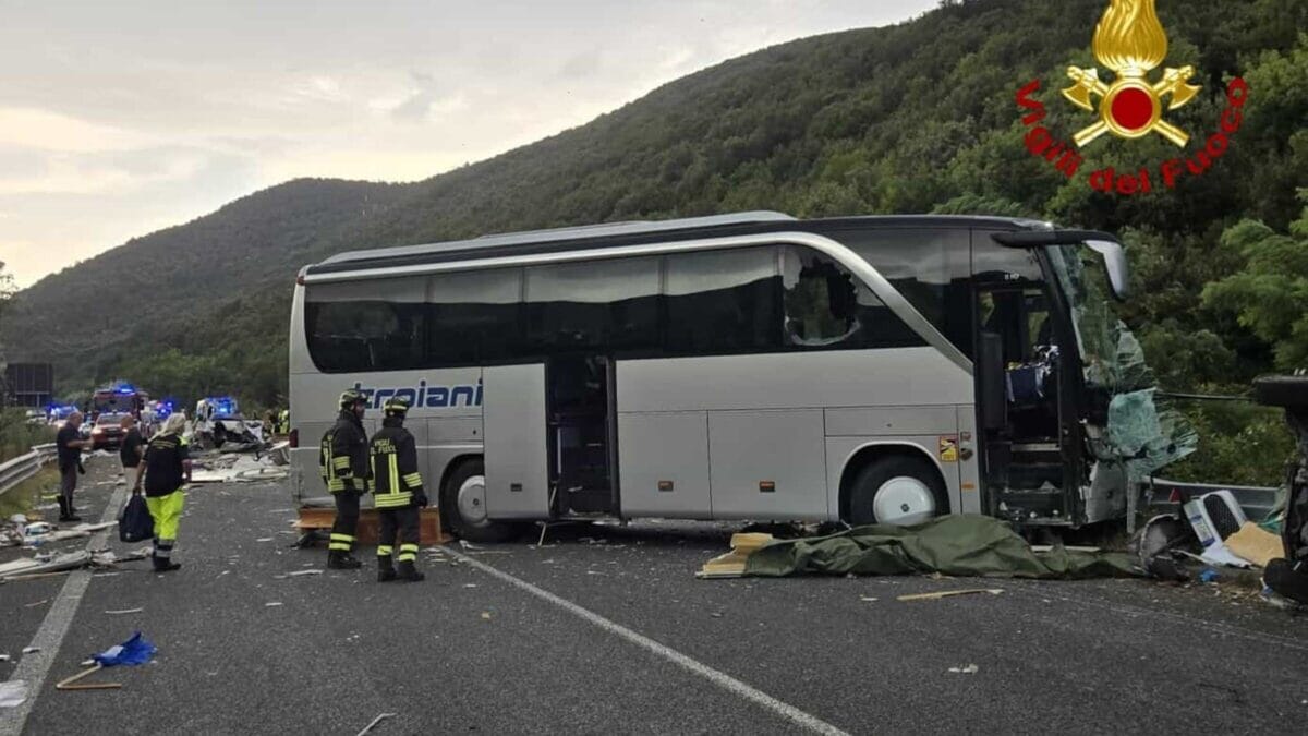 L'incidente sulla Rieti–Terni.