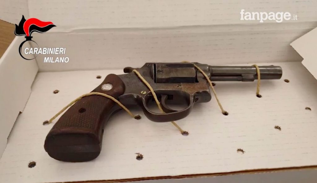 L’arma utilizzata dal rapinatore