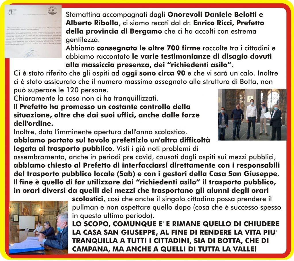 La proposta del segretario della Lega Enzo Galizzi