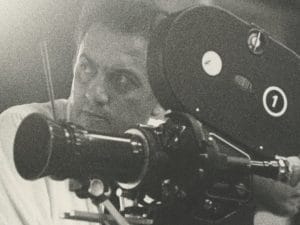 Il regista Federico Fellini