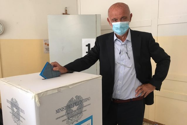 Il candidato sindaco Franco Brumana (fonte: Facebook)