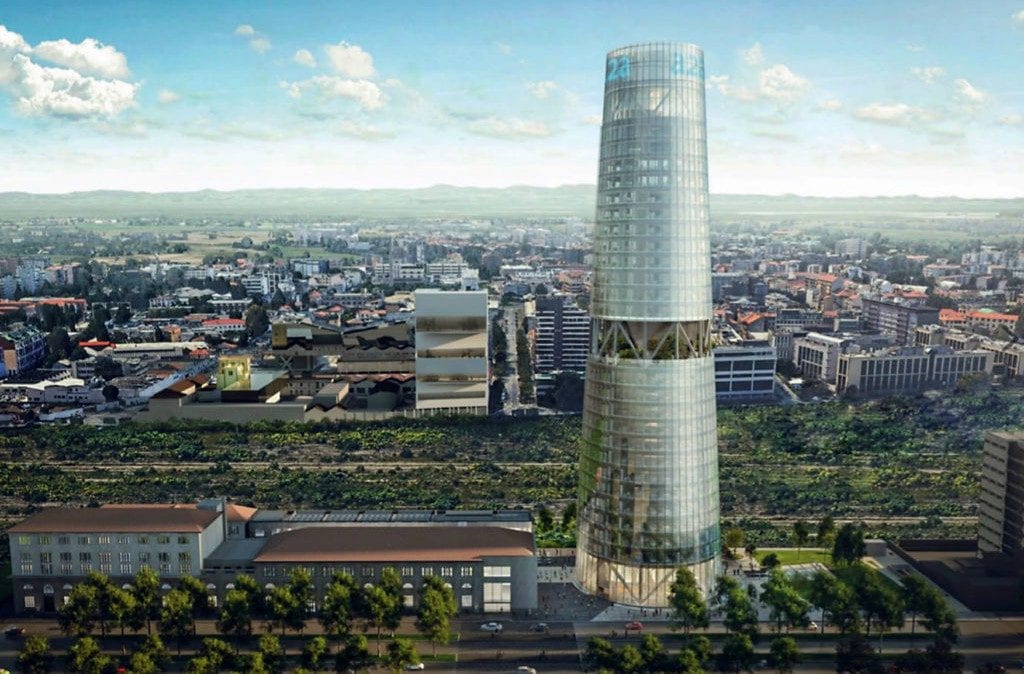 (Torre Faro, il grattacielo di A2A che sorgerà in piazza Trento, a Milano, nel 2023)