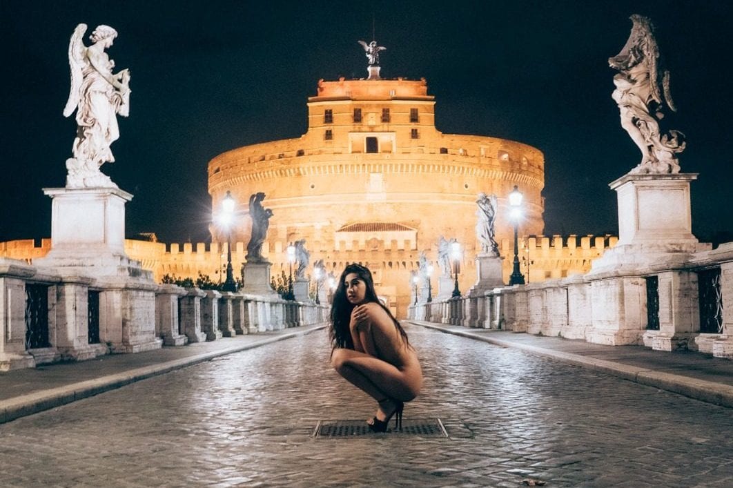 La modella Giulia Napolitano (Foto di Raffaele Marino)