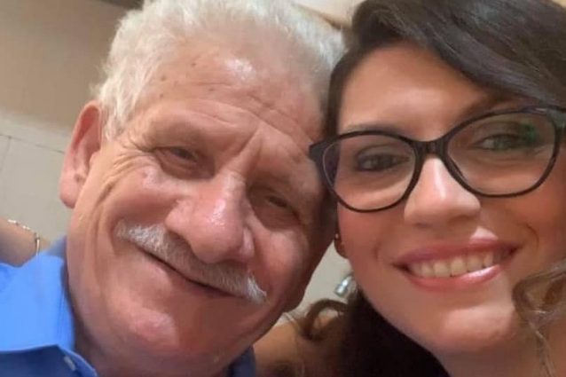 Morena Vinci e il padre