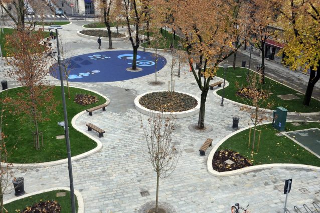 Il piazzale di Archinto di Milano riqualificata