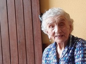Angela Ciapelletti, la nonna di Capralba scomparsa a 104 anni (Foto Facebook)