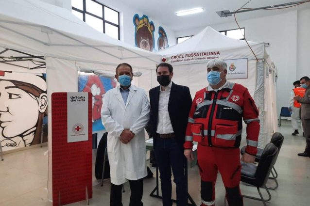 Il pediatra tornato in campo all’Asst Nord di Milano (Fonte: Giacomo Ghilardi)
